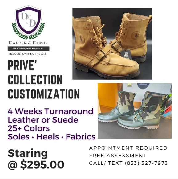 Customized Polo Rangers Boots To Camouflage Green - Picture 2 of 12